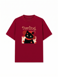 Áo Thun Relaxed Fit Darling Little Paws