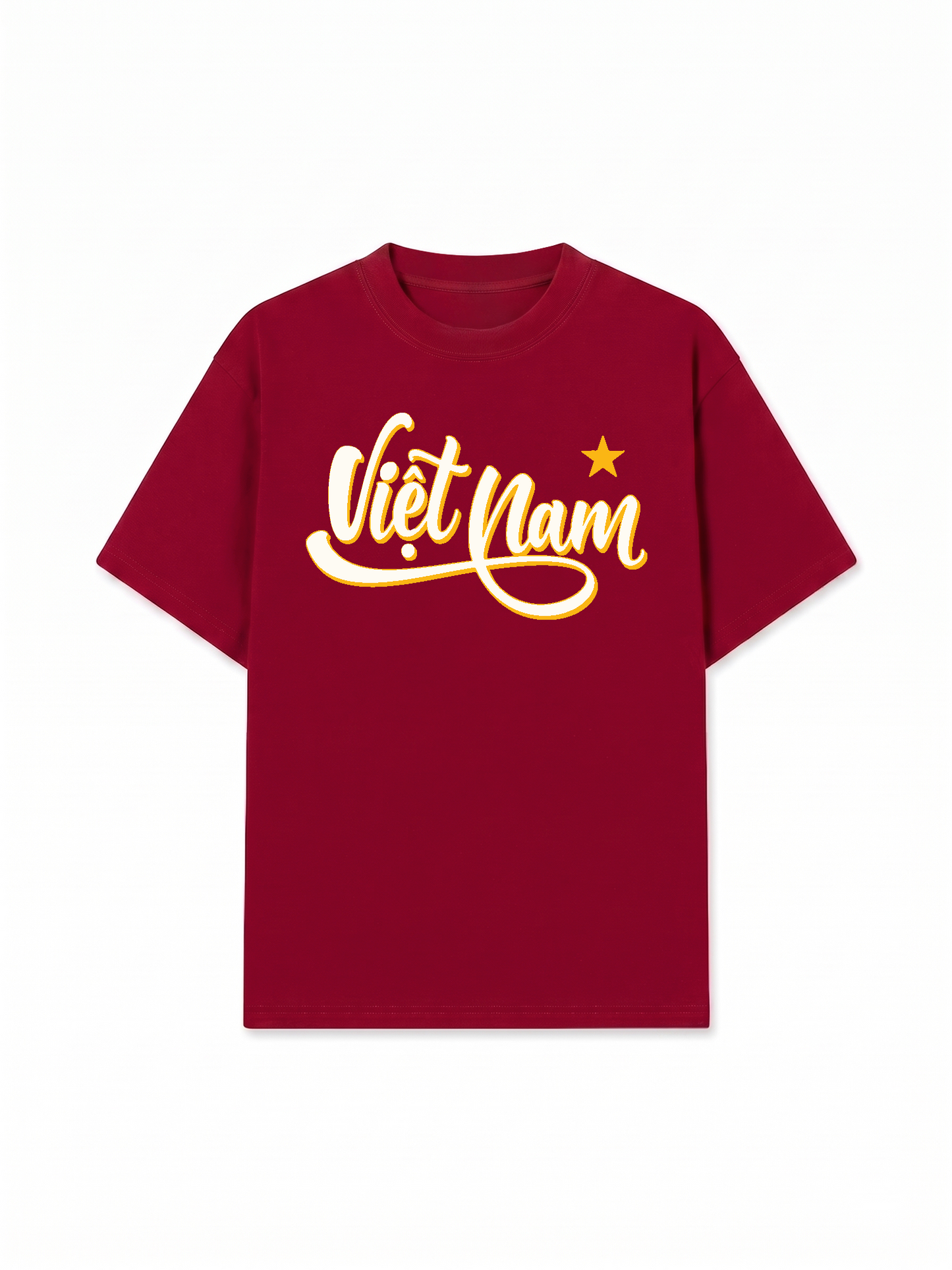 Áo Thun Relaxed Fit Việt Nam Độc Lập Tự Do Hạnh Phúc