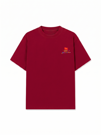Áo Thun Relaxed Fit Bận Yêu Nước