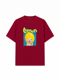 Áo Thun Relaxed Fit Lemon Meow