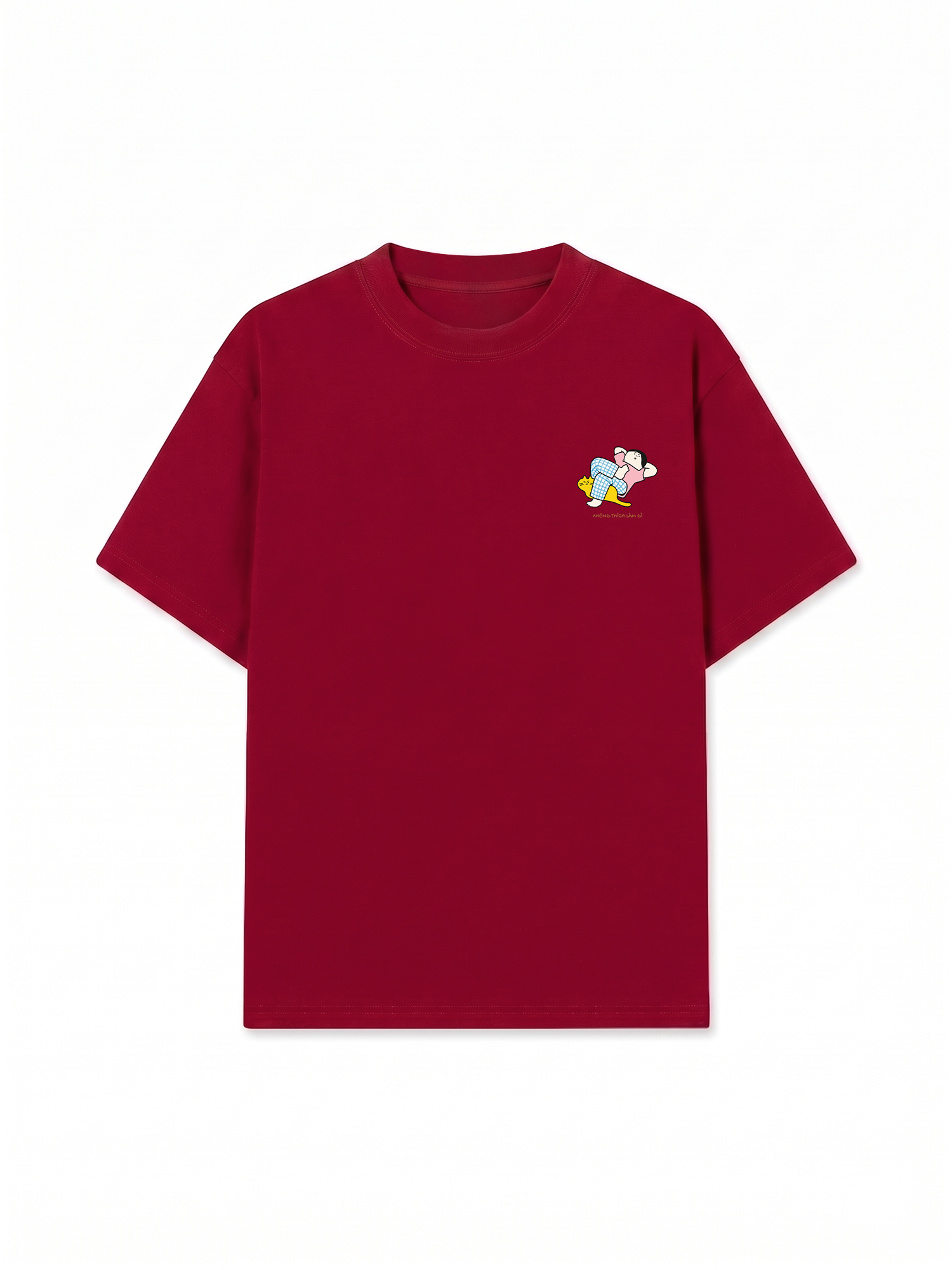 Áo Thun Relaxed Fit Không Thích Làm Gì