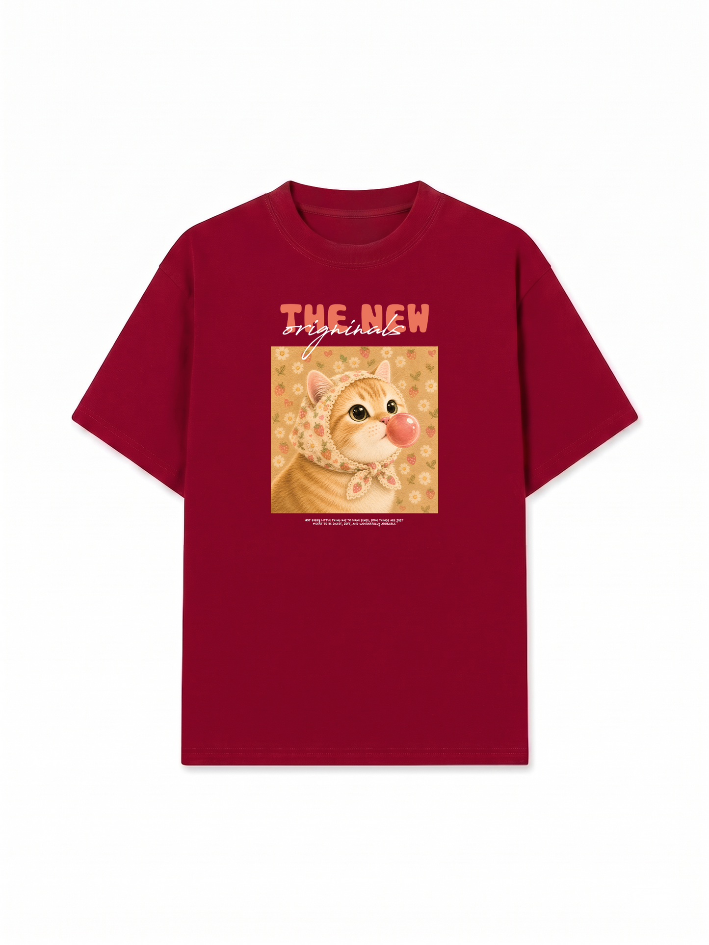 Áo Thun Relaxed Fit Honey Bubble Meow