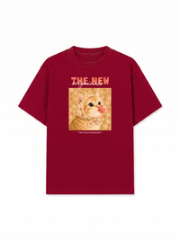 Áo Thun Relaxed Fit Honey Bubble Meow