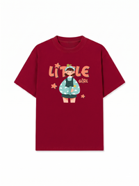 Áo Thun Relaxed Fit Little Cloud Girl