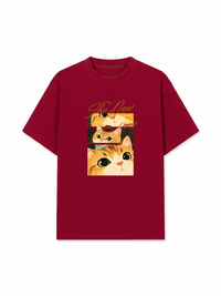 Áo Thun Relaxed Fit Fragments of Curiosity Meow