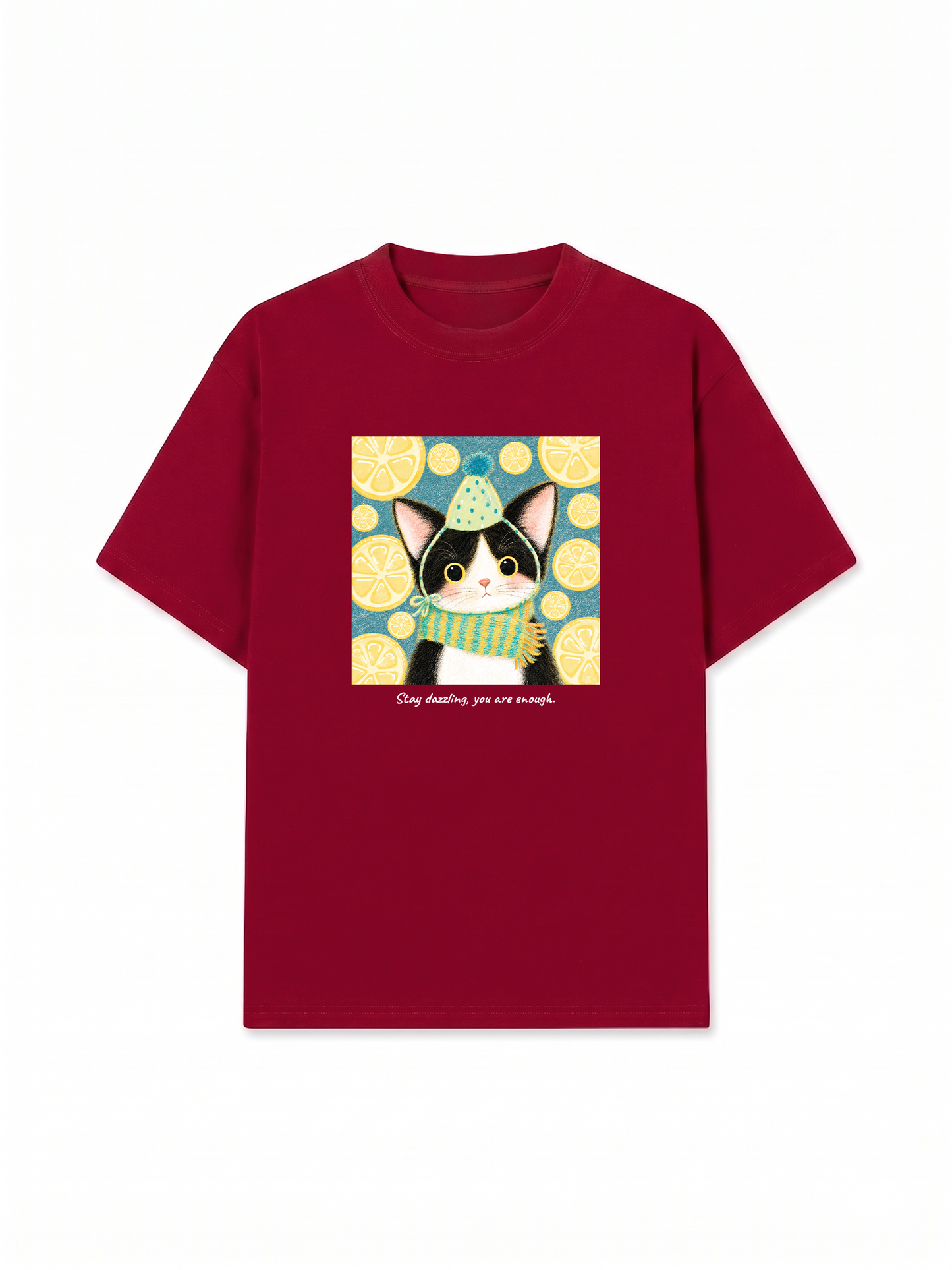 Áo Thun Relaxed Fit Lemon Reverie Meow