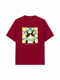 Áo Thun Relaxed Fit Lemon Reverie Meow