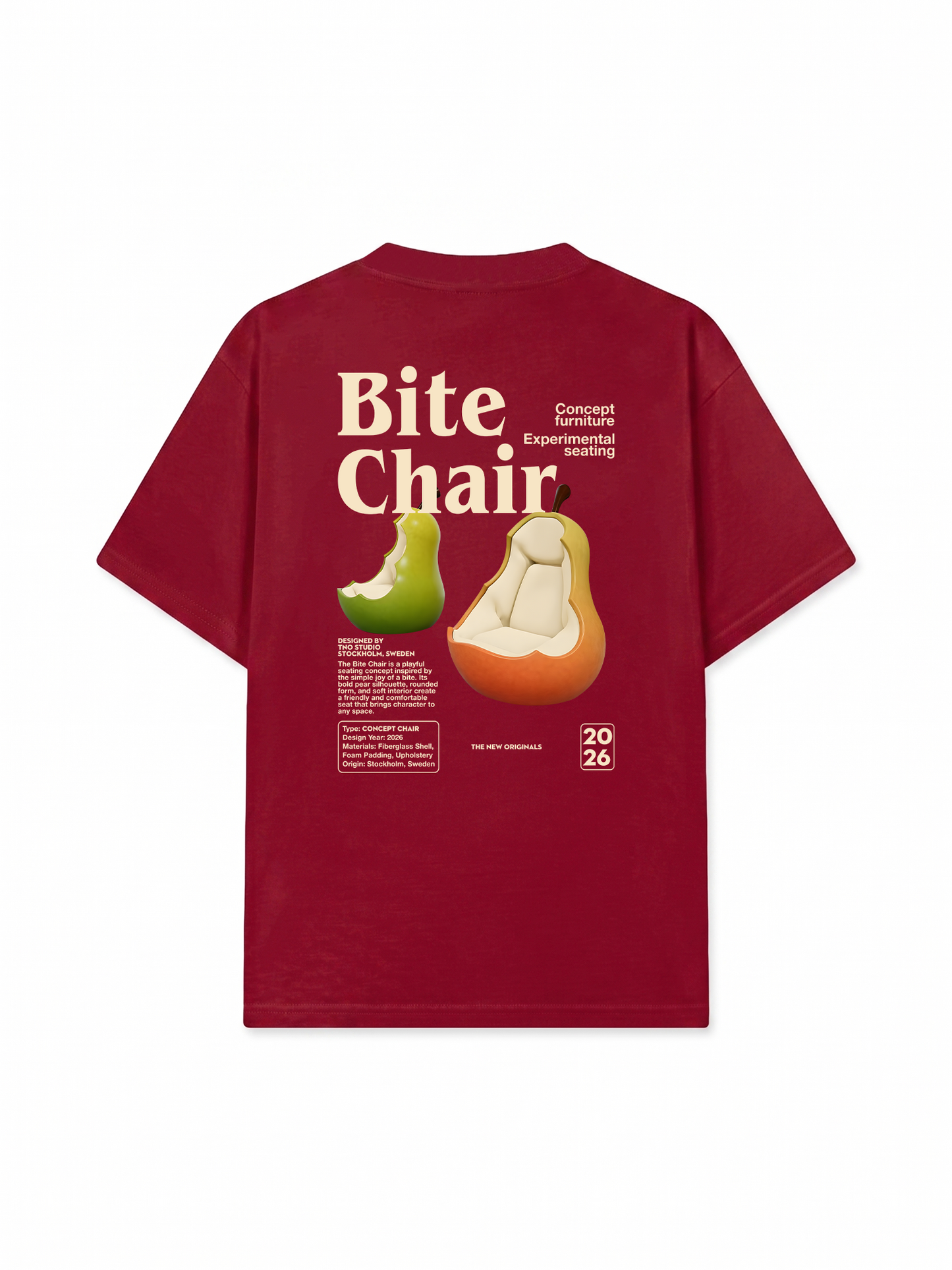 Áo Thun Relaxed Fit Bite Chair