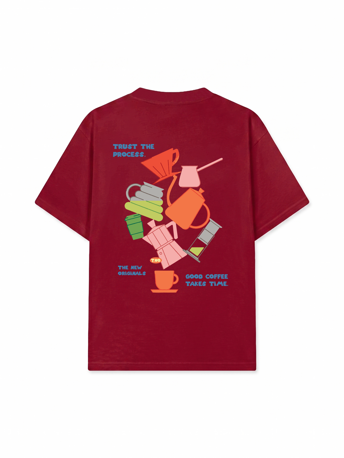 Áo Thun Relaxed Fit Good Coffee Take Time
