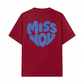 Áo Thun Relaxed Fit Miss You Typography