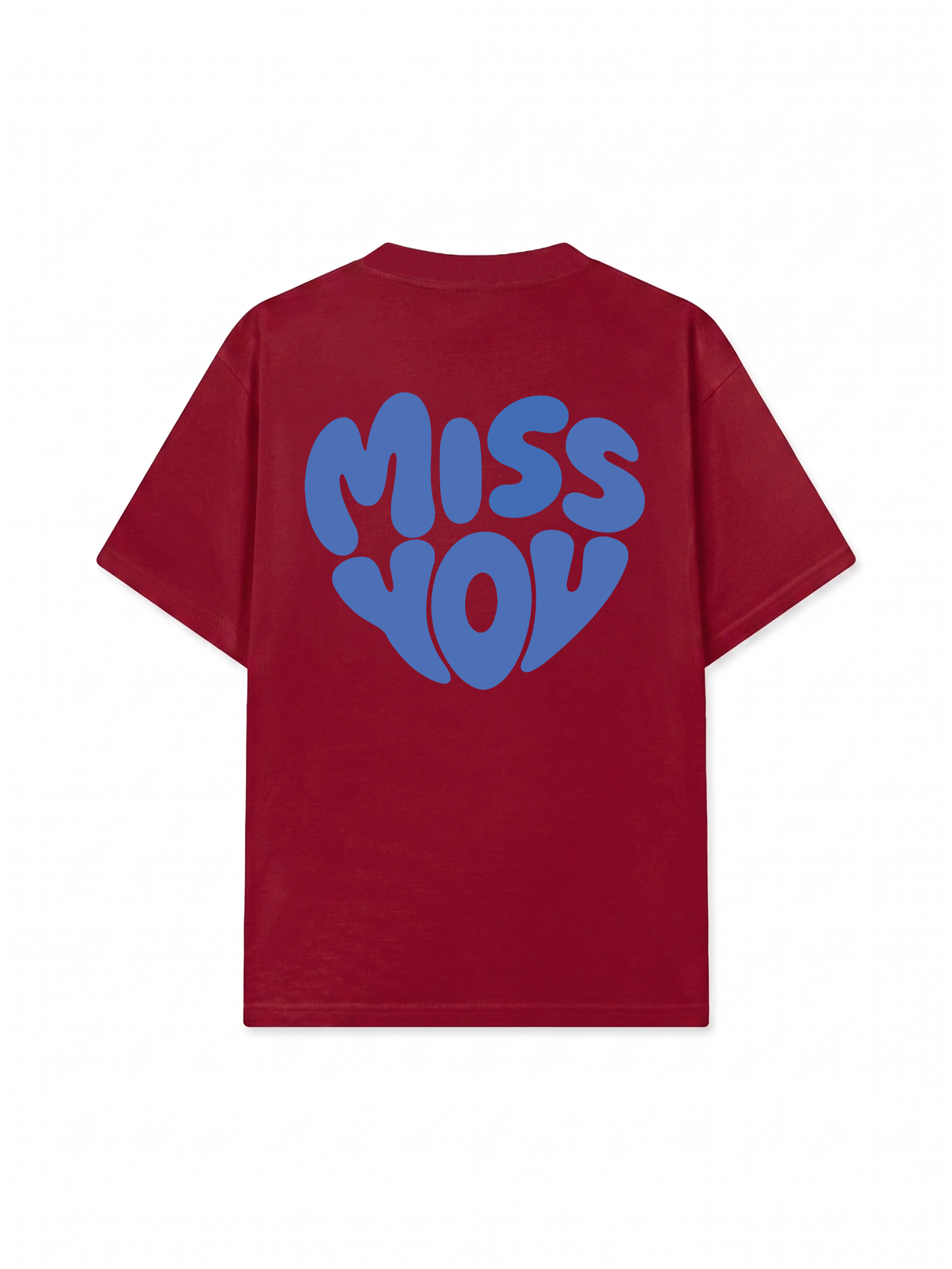 Áo Thun Relaxed Fit Miss You Typography