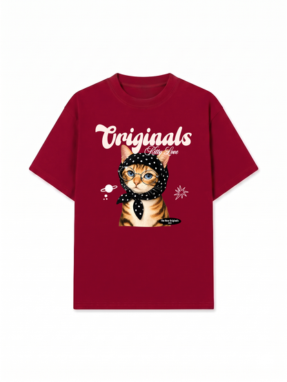 Áo Thun Relaxed Fit Originals Kitty Love