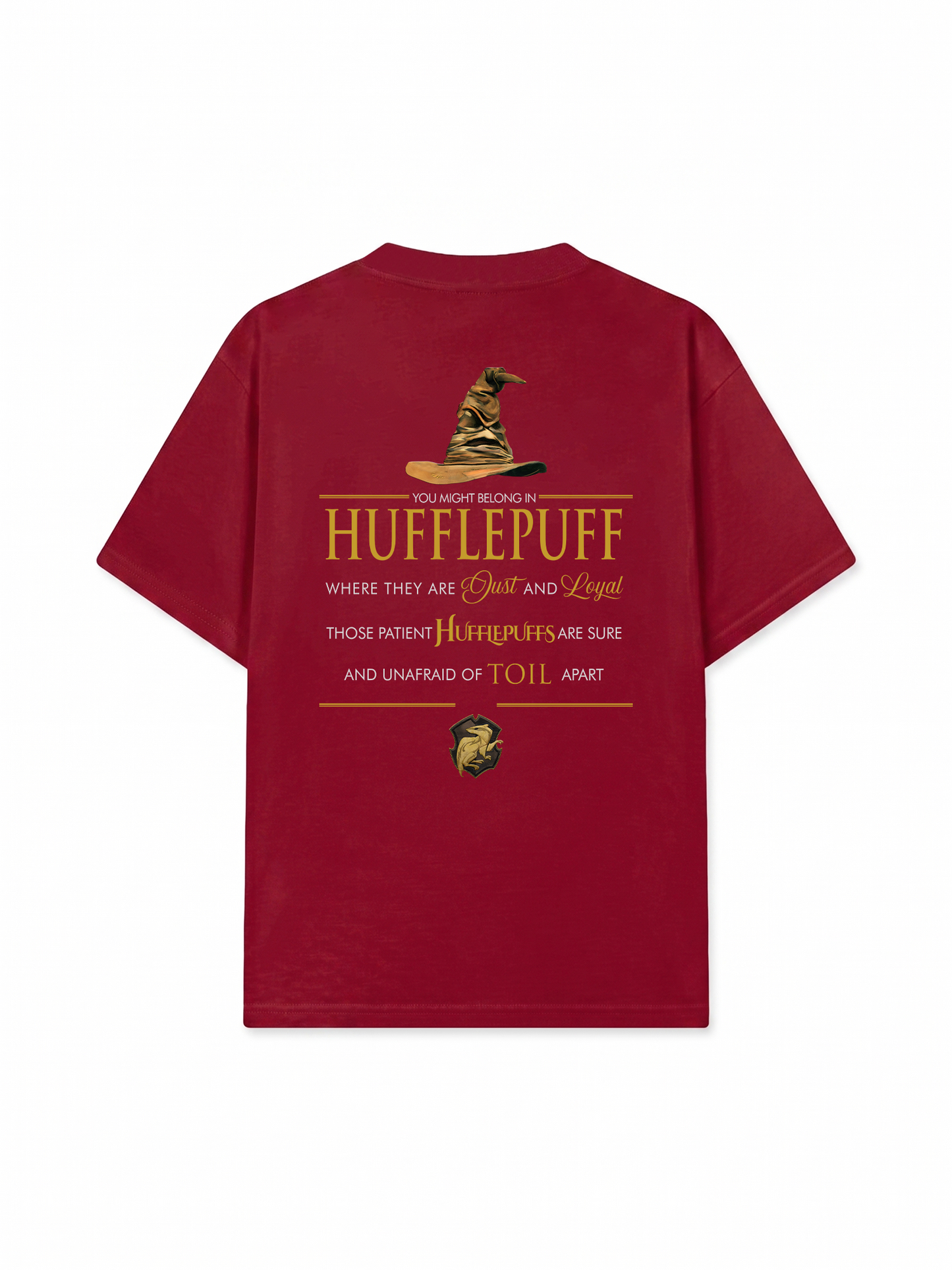 Áo Thun Relaxed Fit Hufflepuff Chosen