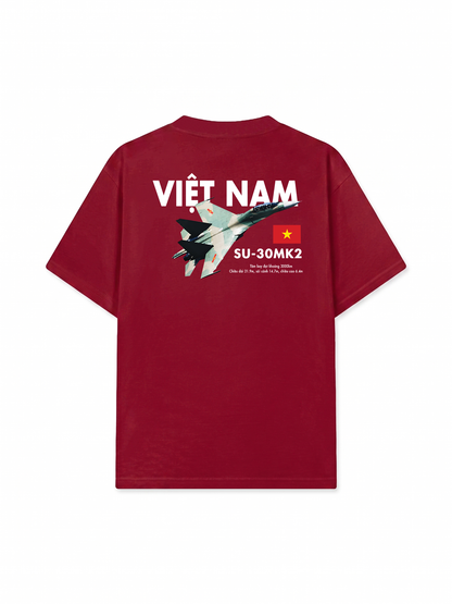 Áo Thun Relaxed Fit Việt Nam SU-30MK2