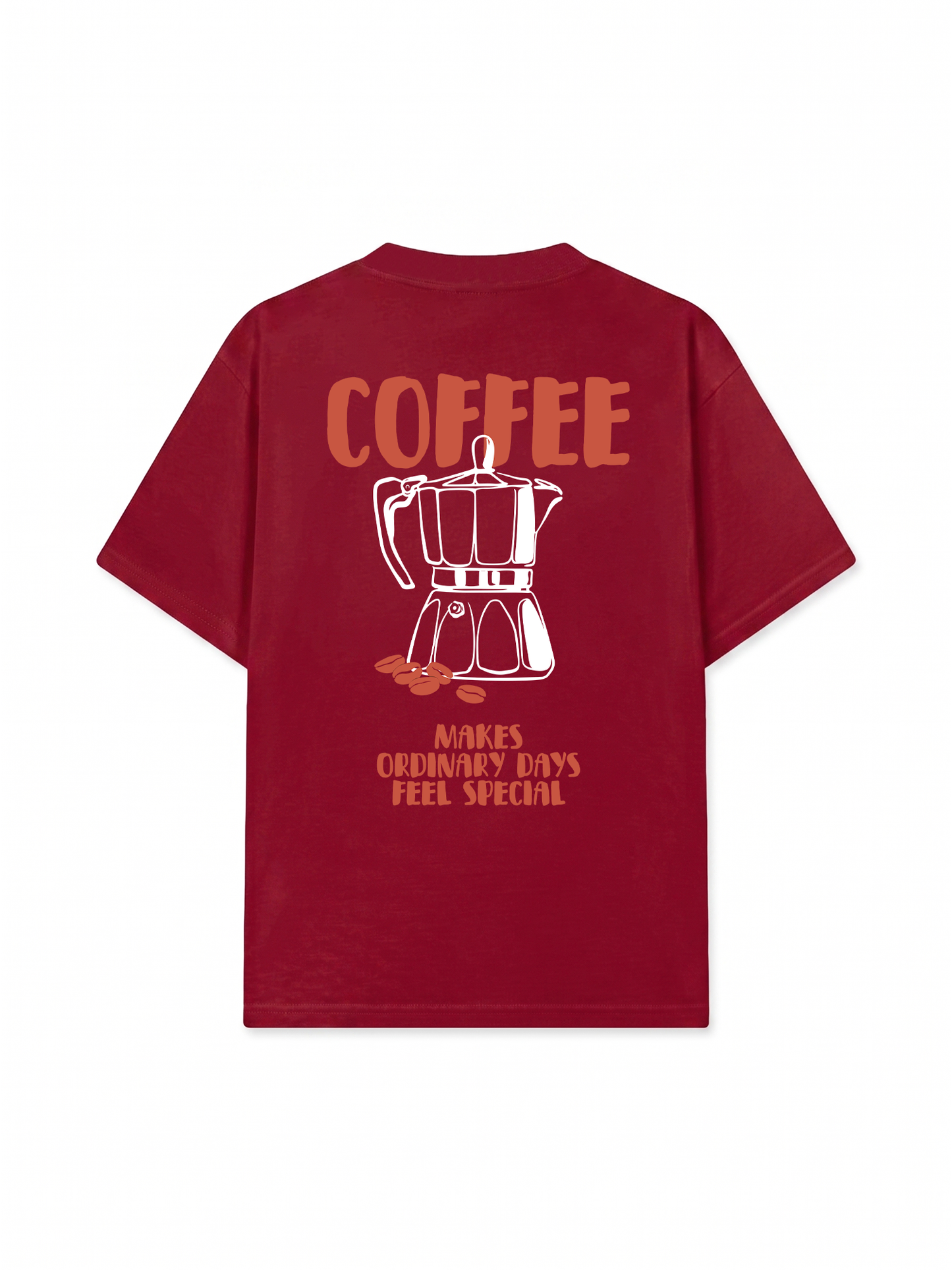 Áo Thun Relaxed Fit Coffee Makes Ordinary Day Feel Special