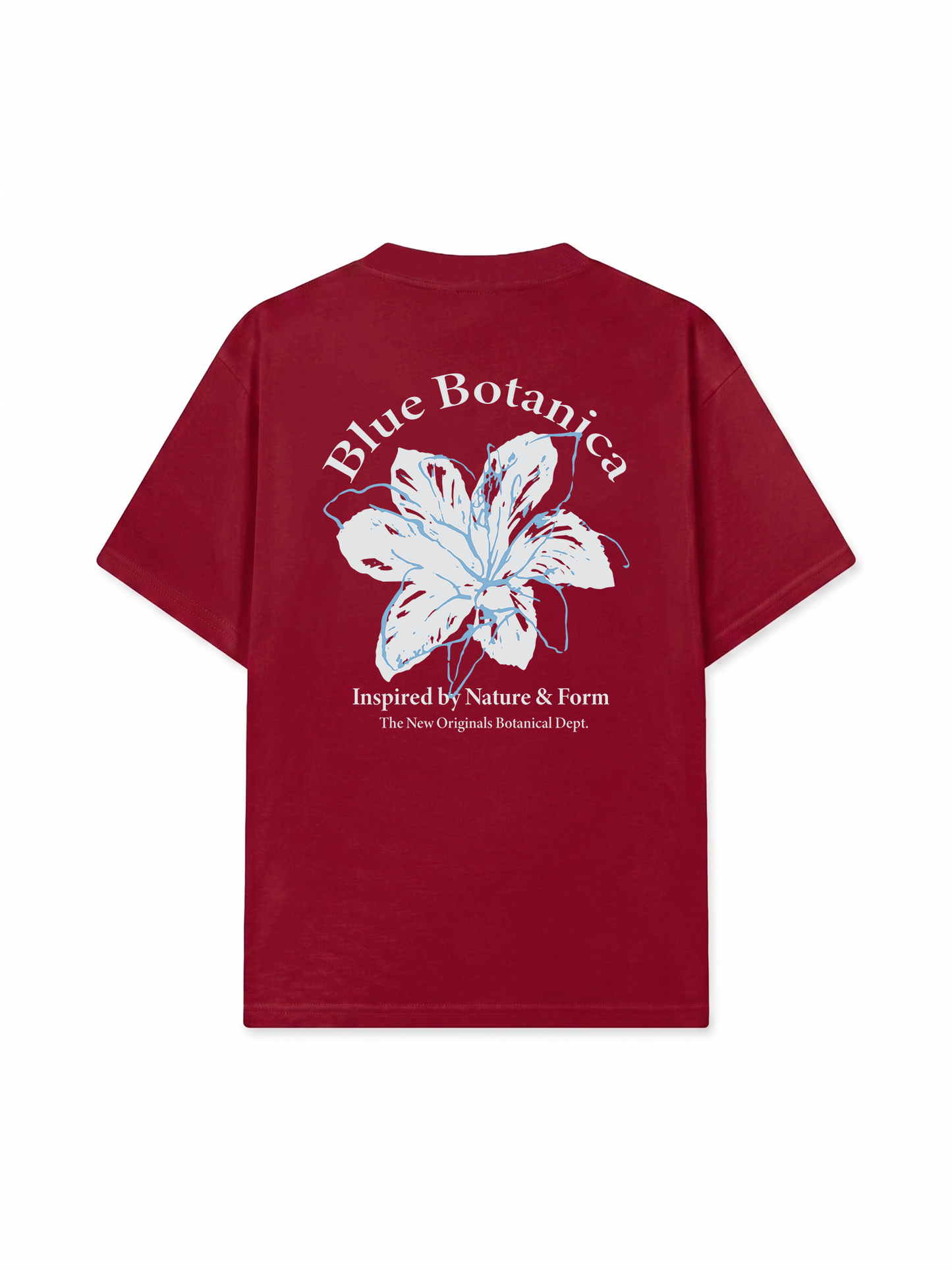 Áo Thun Relaxed Fit Blue Botanica
