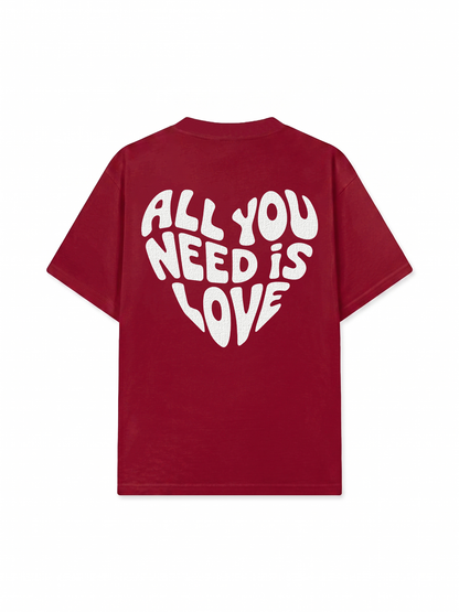 Áo Thun Relaxed Fit All You Need Is Love