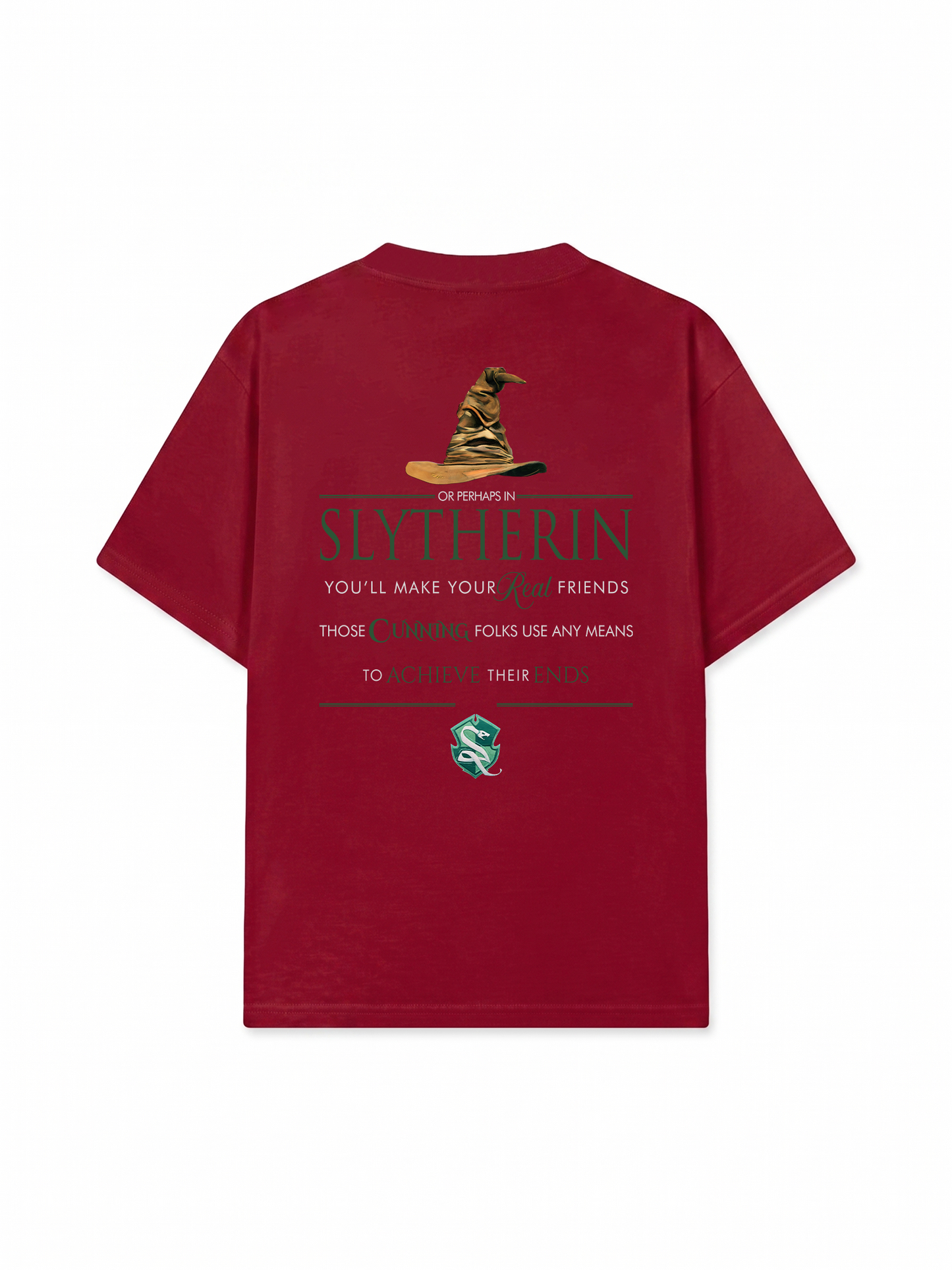 Áo Thun Relaxed Fit Slytherin Chosen