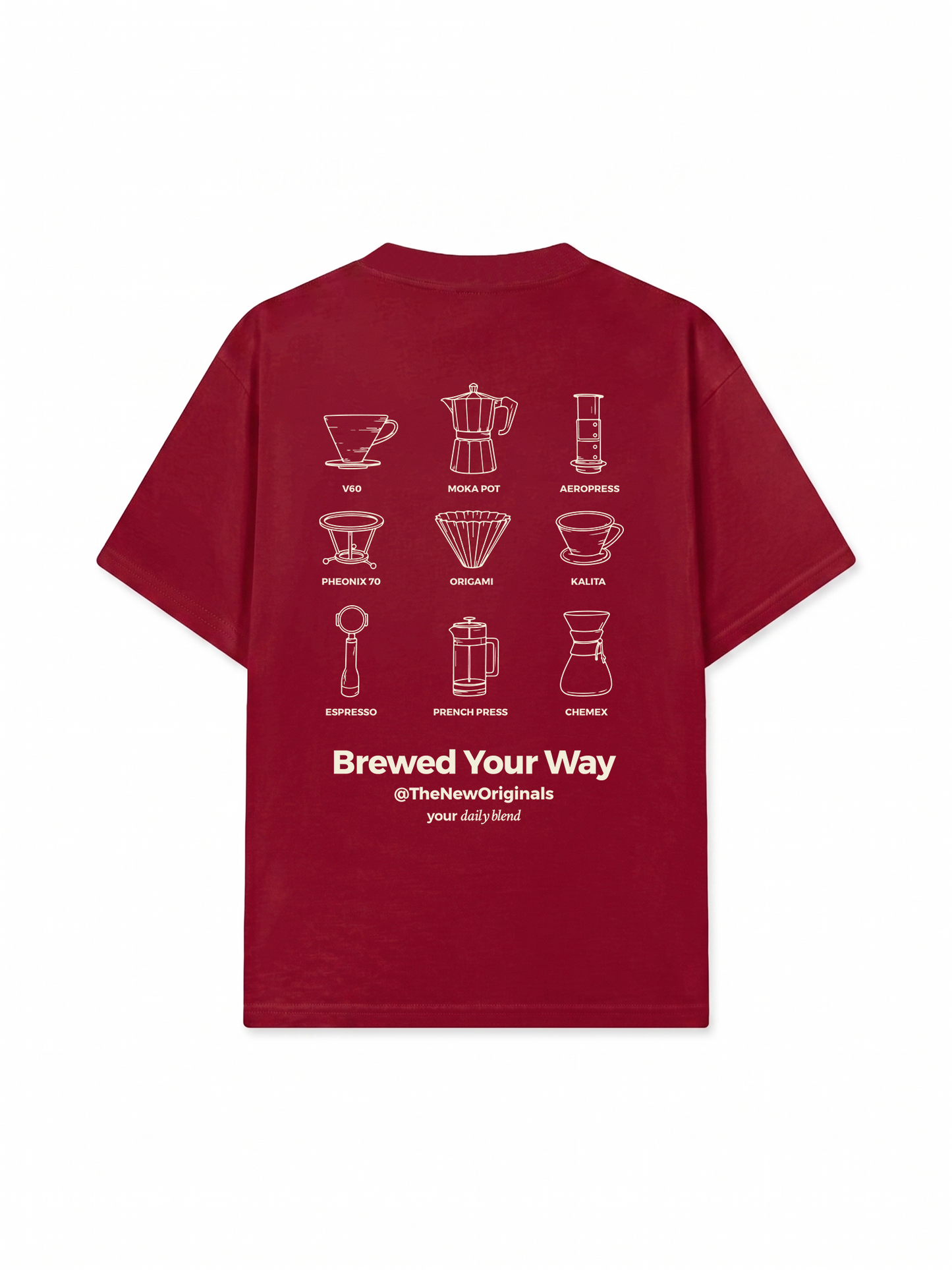 Áo Thun Relaxed Fit Brew Your Way