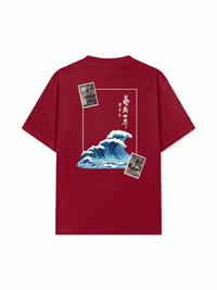 Áo Thun Relaxed Fit Janpan Sea