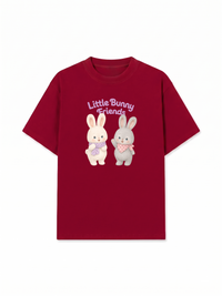 Áo Thun Relaxed Fit Little Bunny Friends