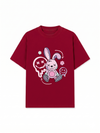 Áo Thun Relaxed Fit Rabbit Smile Face