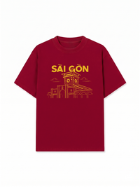 Áo Thun Relaxed Fit Chợ Bến Thành Sài Gòn