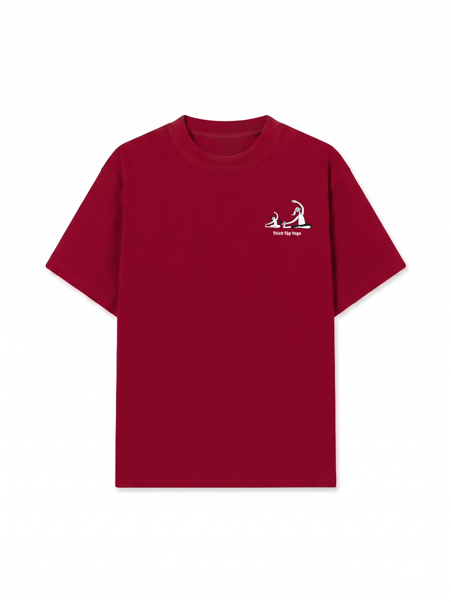 Áo Thun Relaxed Fit Thích Tập Yoga