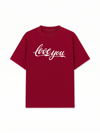 Áo Thun Relaxed Fit Love You