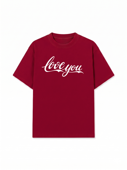 Áo Thun Relaxed Fit Love You