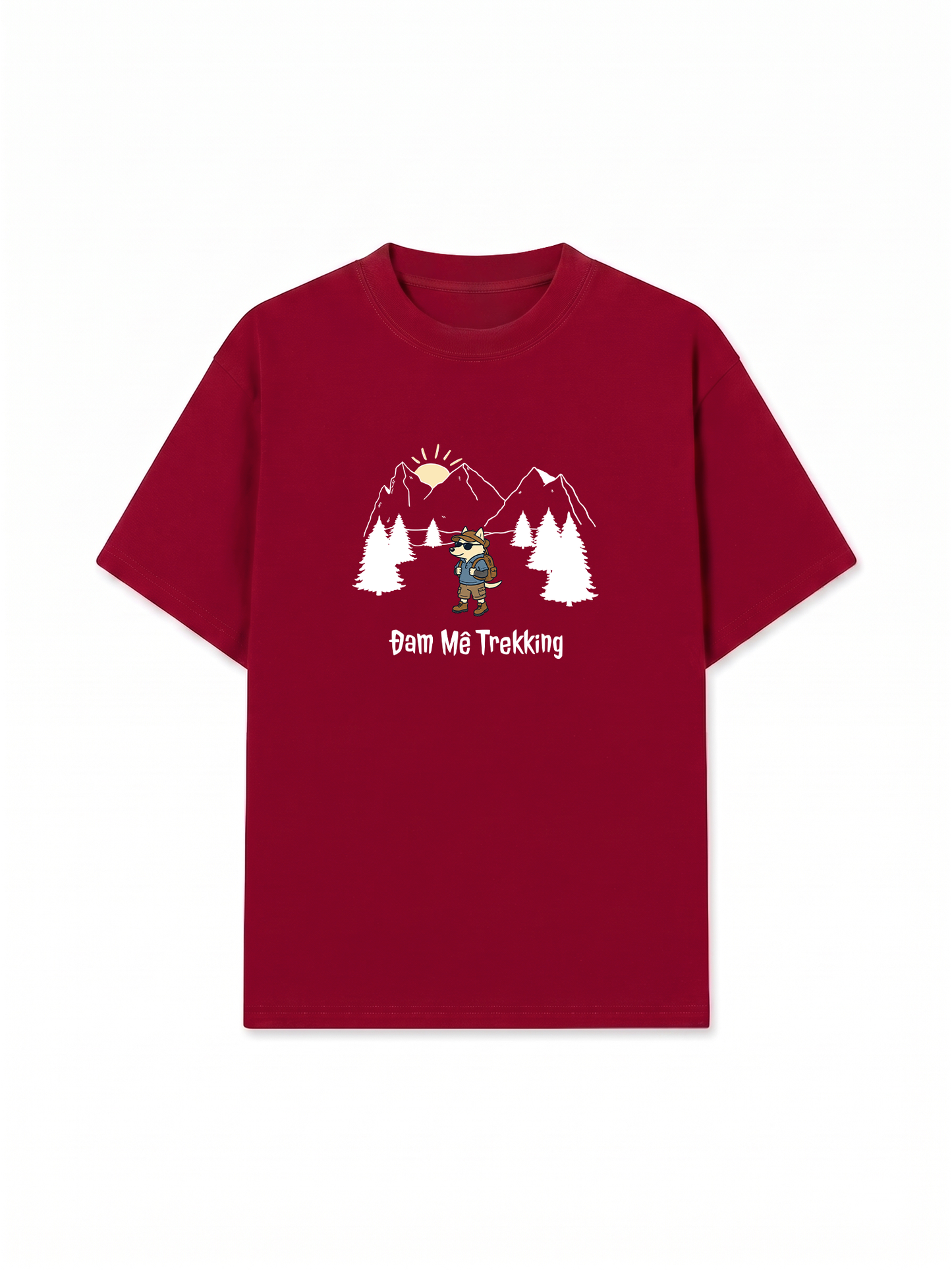 Áo Thun Relaxed Fit Đam Mê Trekking