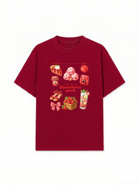 Áo Thun Relaxed Fit Strawberry Pack