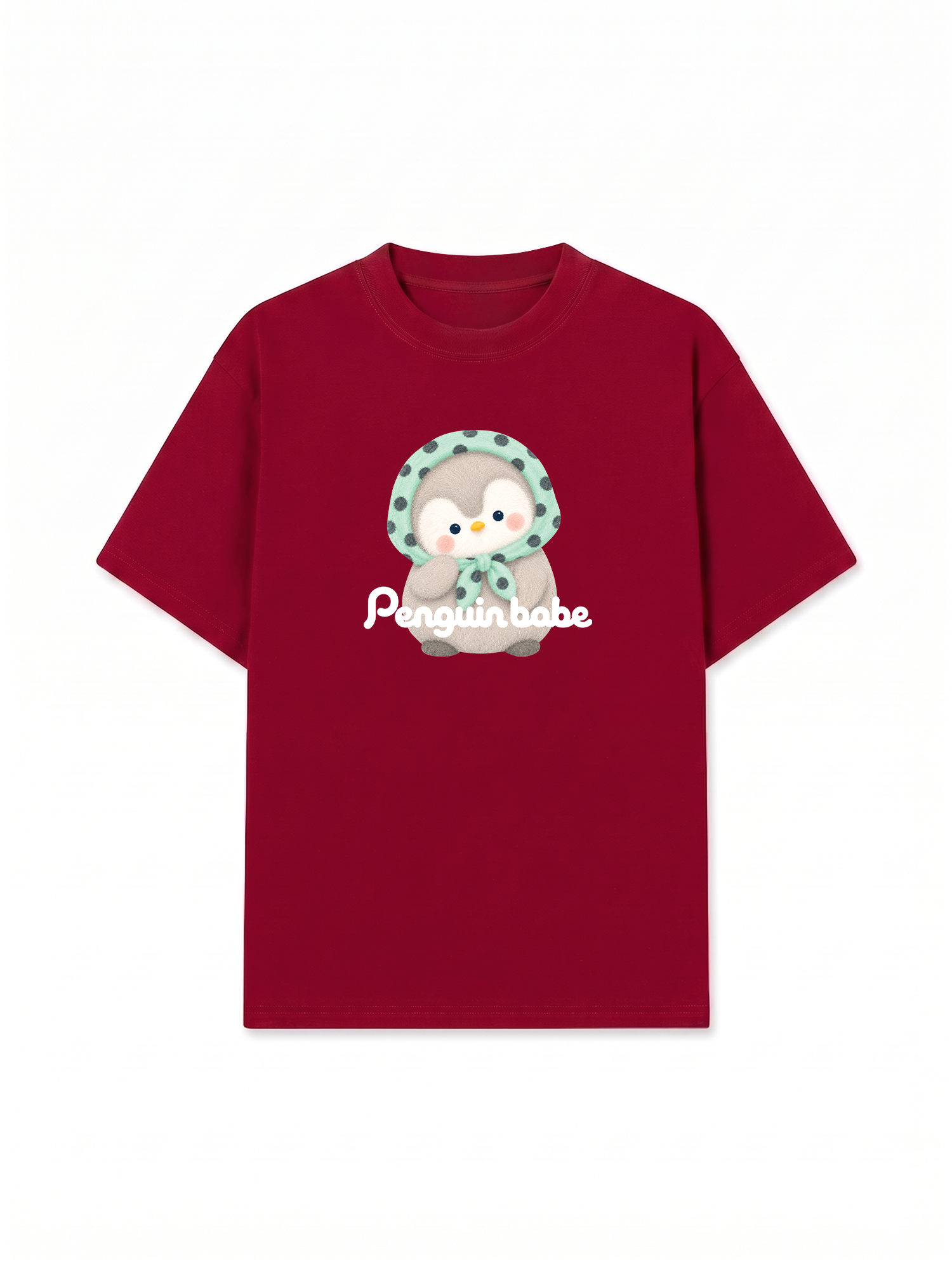 Áo Thun Relaxed Fit Penguin Babe