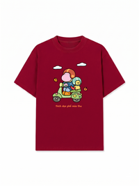 Áo Thun Relaxed Fit Thích Dạo Phố Mùa Thu