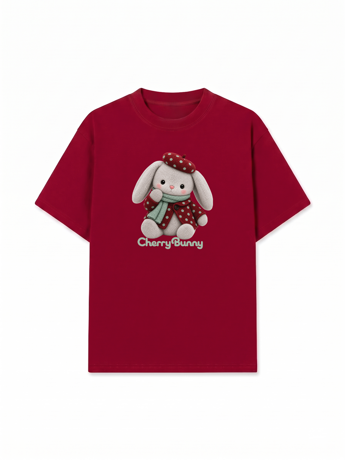 Áo Thun Relaxed Fit Cherry Bunny