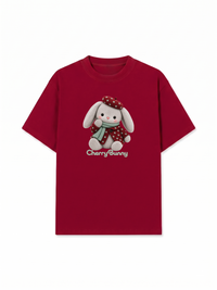 Áo Thun Relaxed Fit Cherry Bunny