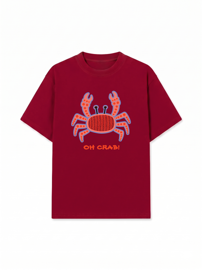 Áo Thun Relaxed Fit Oh Crab!