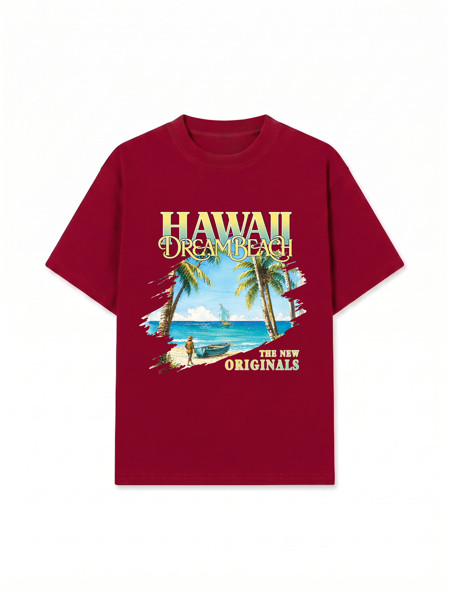 Áo Thun Relaxed Fit Hawaii