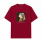 Áo Thun Relaxed Fit Cat with a Pearl Earring