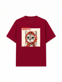 Áo Thun Relaxed Fit Muse Cat