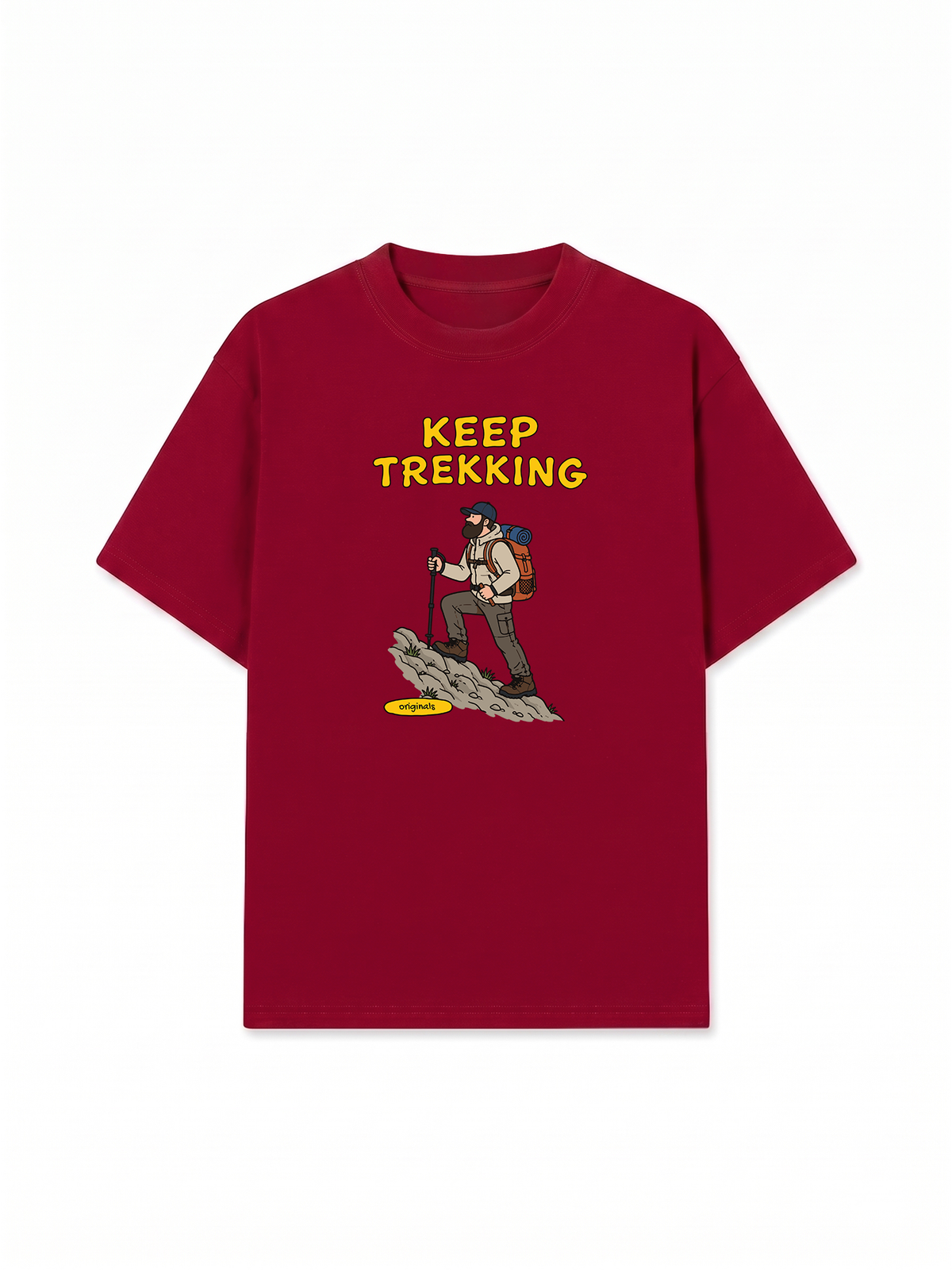Áo Thun Relaxed Fit Keep Trekking