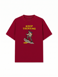 Áo Thun Relaxed Fit Keep Trekking