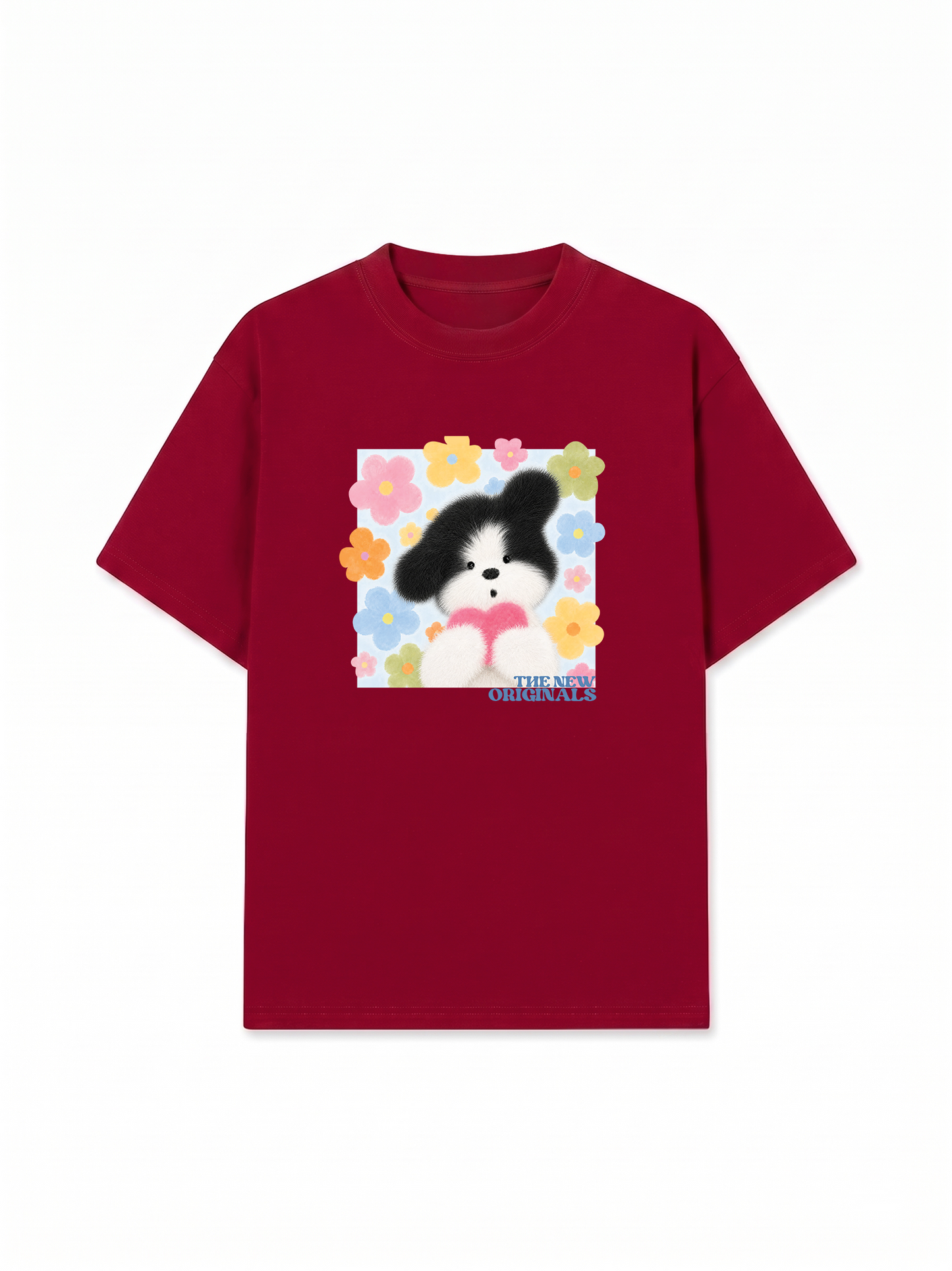 Áo Thun Relaxed Fit Flower Puppy