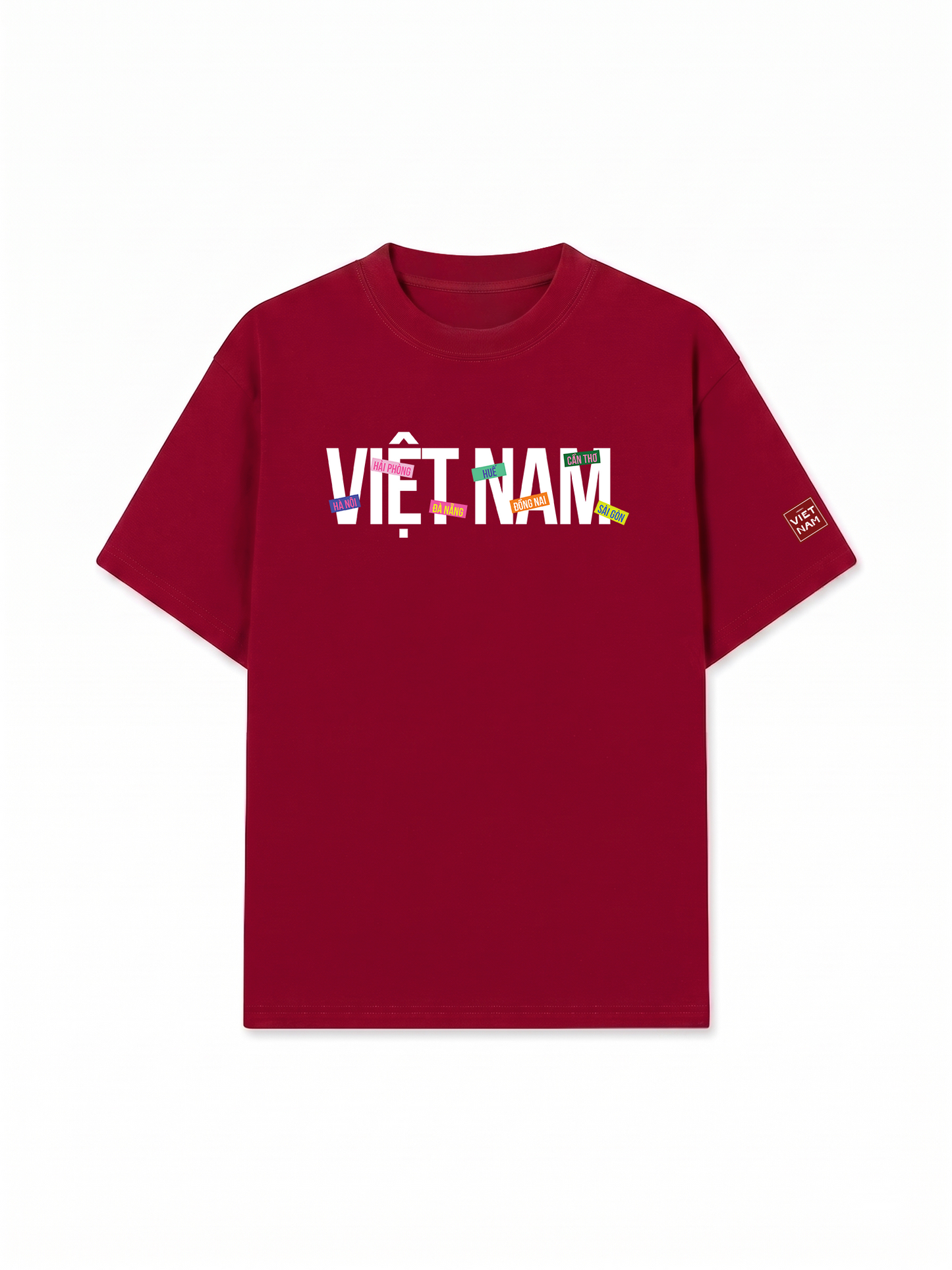 Áo Thun Relaxed Fit Việt Nam 7 Tỉnh Thành