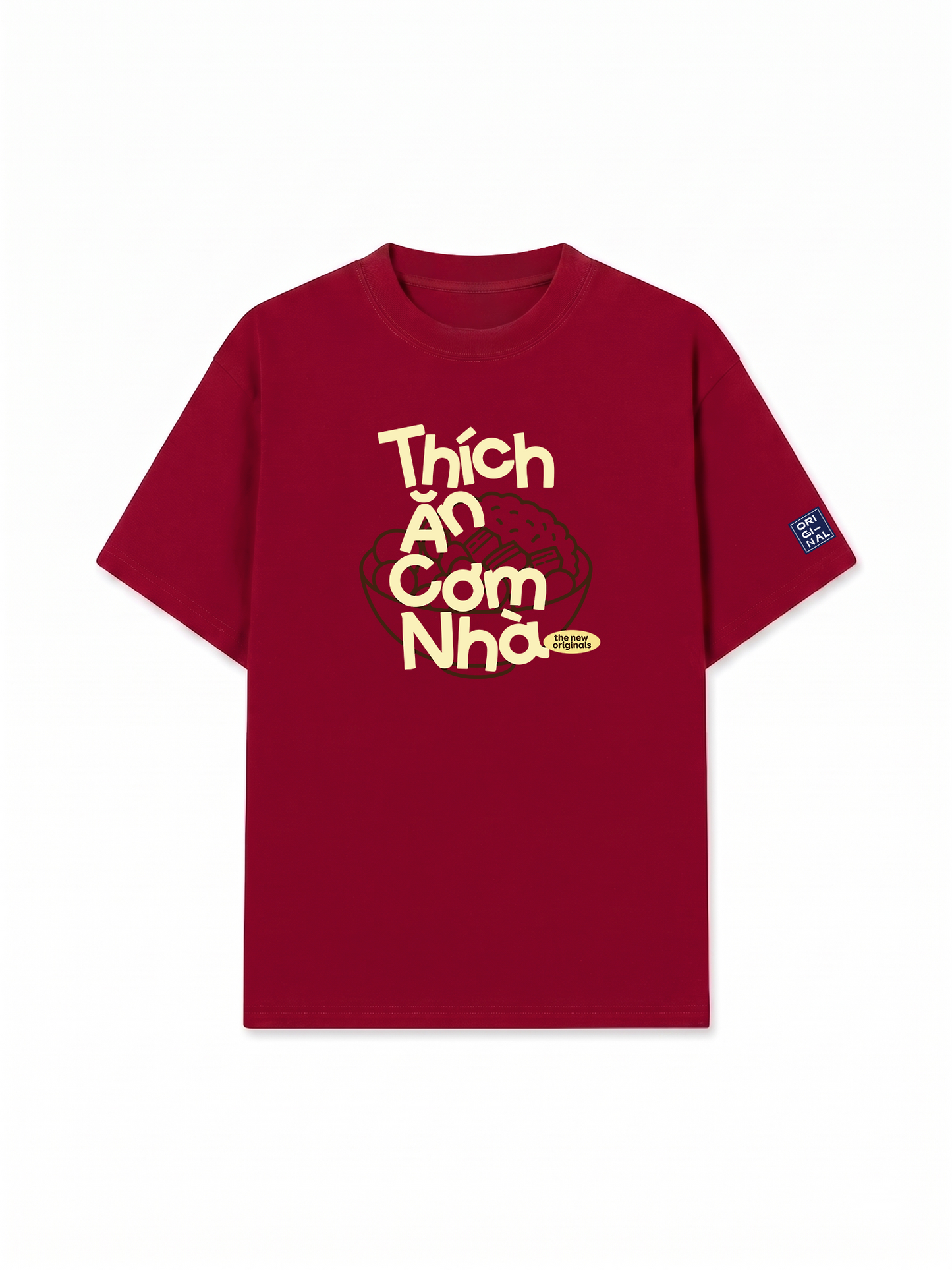 Áo Thun Relaxed Fit Thích Ăn Cơm Nhà