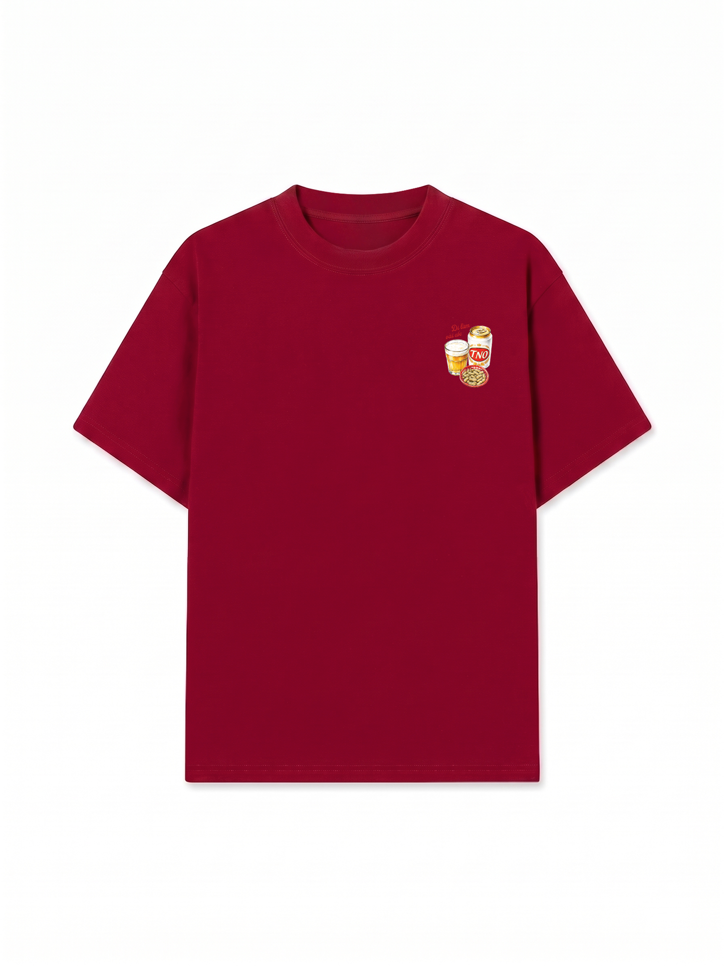 Áo Thun Relaxed Fit Đi Làm Vài Cốc