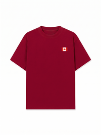 Áo Thun Relaxed Fit Canada Flag