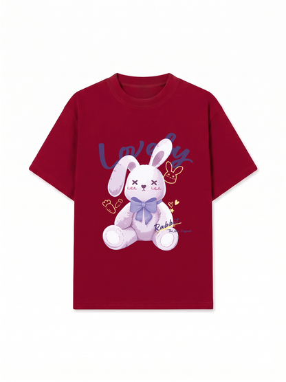 Áo Thun Relaxed Fit Lovely Rabbit