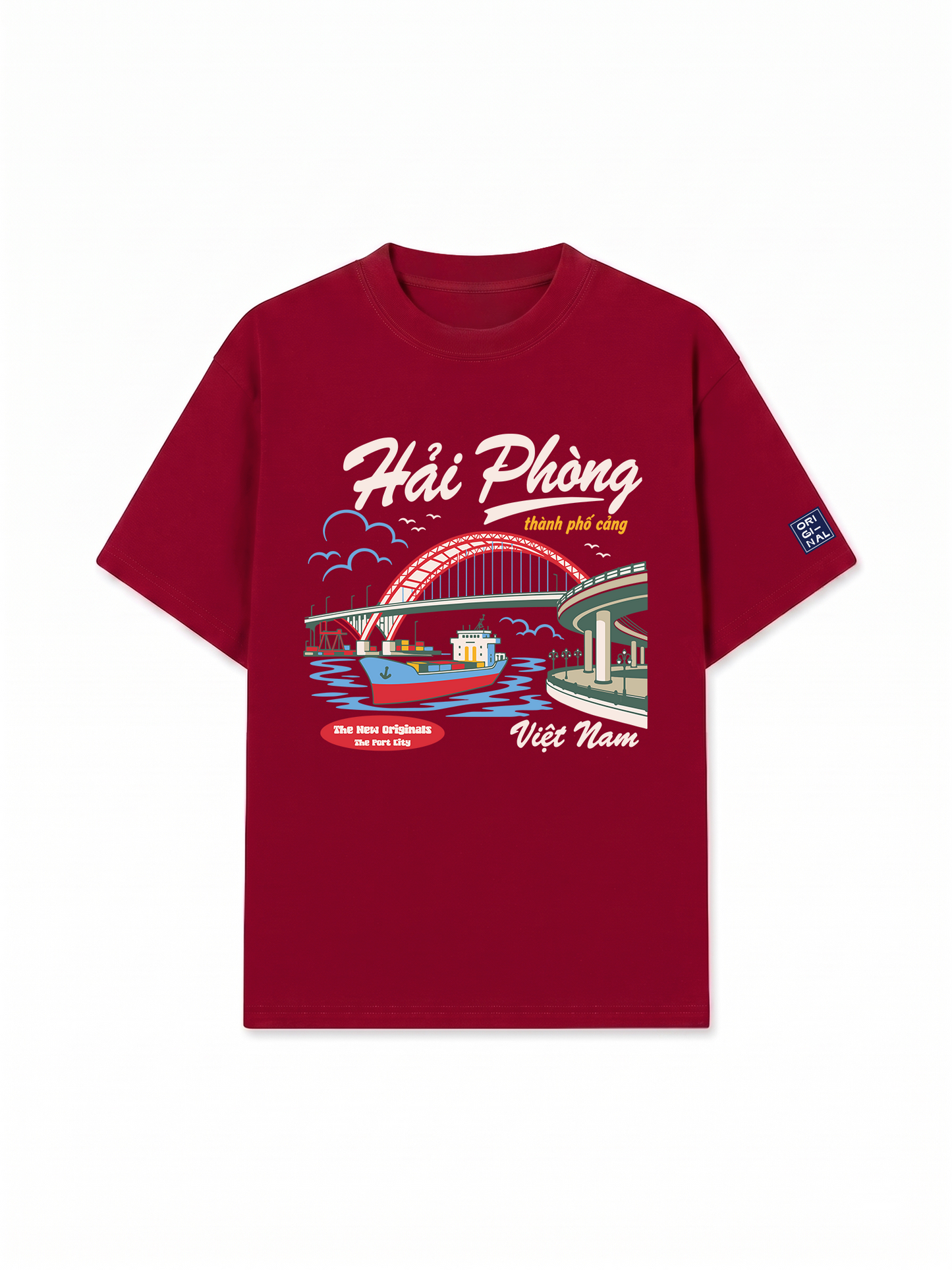 Áo Thun Relaxed Fit Hải Phòng Thành Phố Cảng