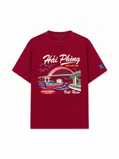 Áo Thun Relaxed Fit Hải Phòng Thành Phố Cảng